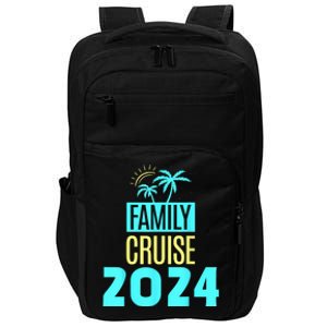 Family Cruise 2024 Travel Ship Vacation Impact Tech Backpack