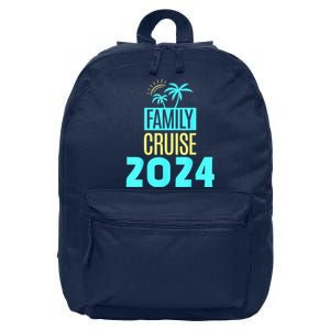 Family Cruise 2024 Travel Ship Vacation 16 in Basic Backpack