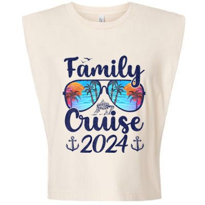 Family Cruise 2024 Family Vacation Matching Family Garment-Dyed Women's Muscle Tee