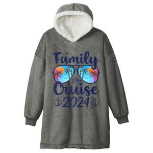 Family Cruise 2024 Family Vacation Matching Family Hooded Wearable Blanket