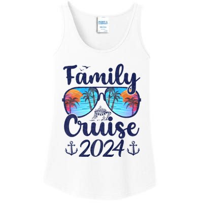 Family Cruise 2024 Family Vacation Matching Family Ladies Essential Tank