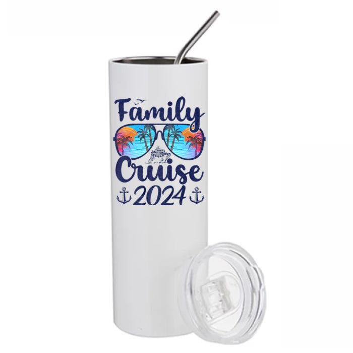 Family Cruise 2024 Family Vacation Matching Family Stainless Steel Tumbler