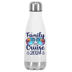 Family Cruise 2024 Family Vacation Matching Family Stainless Steel Insulated Water Bottle