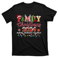 Family Christmas 2024 Matching Squad Santa Elf Funny Xmas T-Shirt