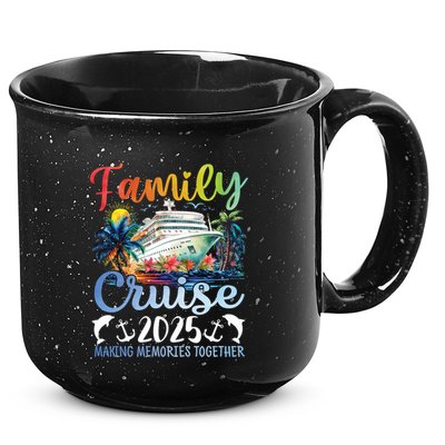 Family Cruise 2025 Family Matching Group Vacation Summer Gift 15oz Campfire Ceramic Mug
