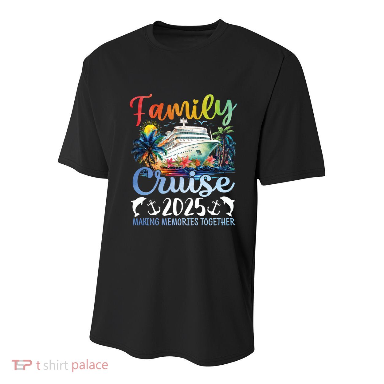 Family Cruise 2025 Family Matching Group Vacation Summer Gift Youth Performance Sprint T-Shirt