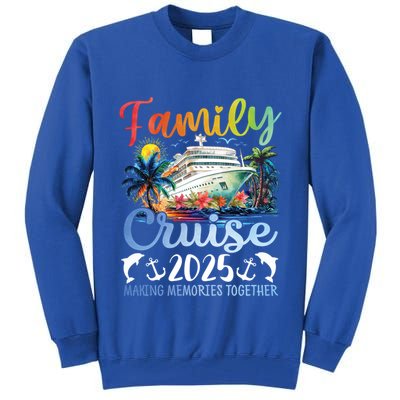 Family Cruise 2025 Family Matching Group Vacation Summer Gift Tall Sweatshirt