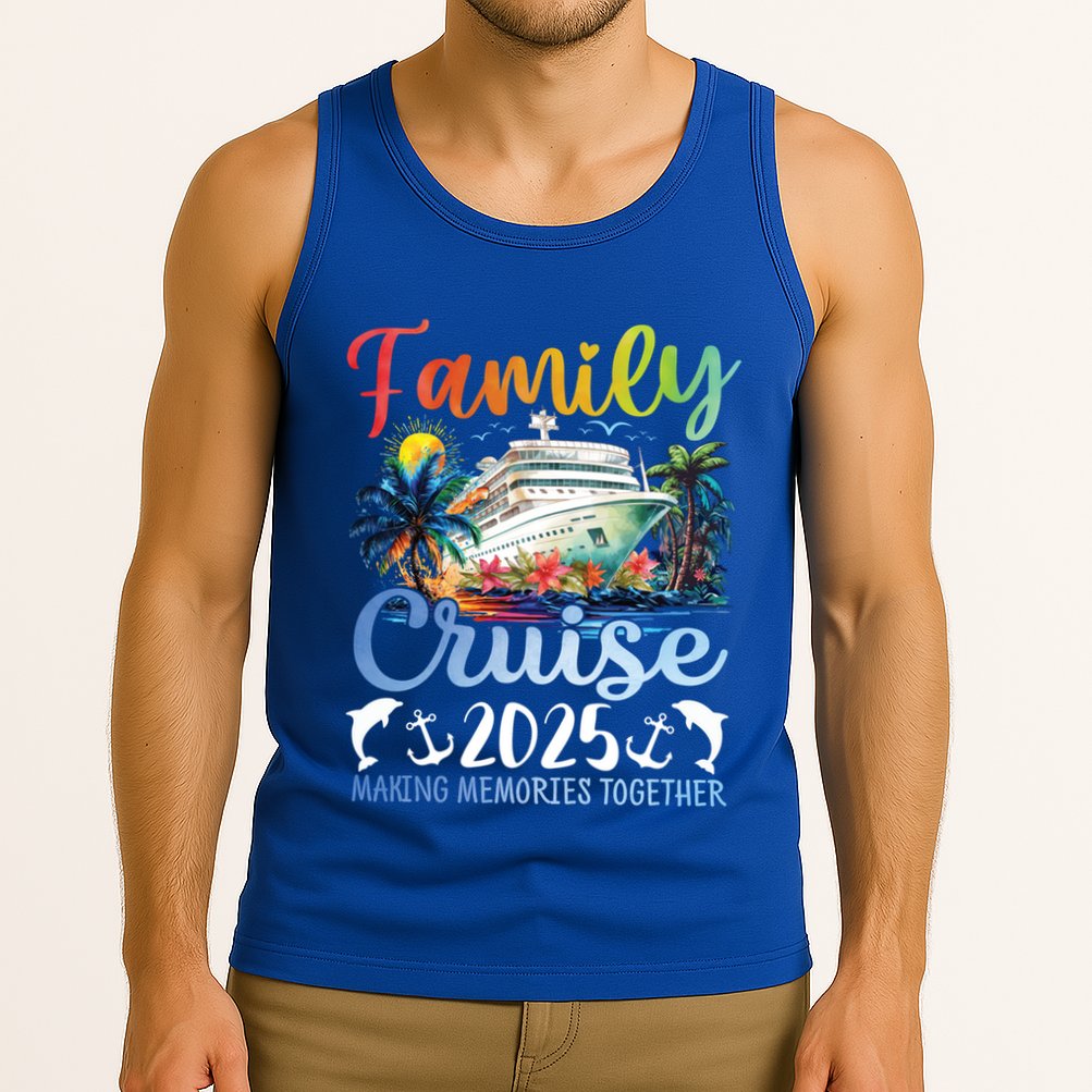 Family Cruise 2025 Family Matching Group Vacation Summer Gift Tank Top