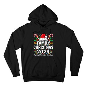 Family Christmas 2024 Matching Squad Santa Elf Funny Xmas Hoodie