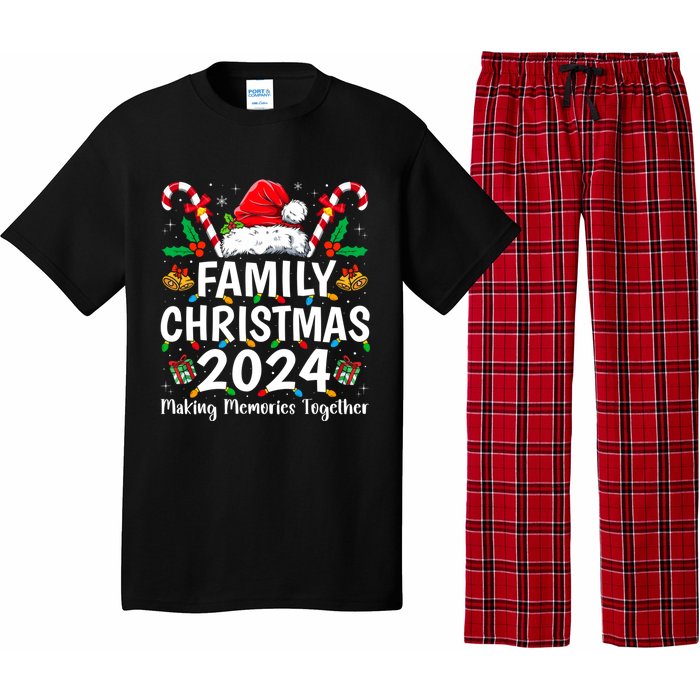 Family Christmas 2024 Matching Squad Santa Elf Funny Xmas Pajama Set