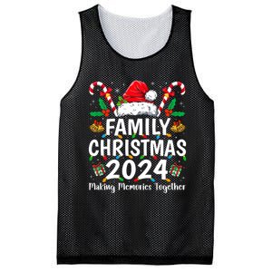 Family Christmas 2024 Matching Squad Santa Elf Funny Xmas Mesh Reversible Basketball Jersey Tank