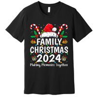 Family Christmas 2024 Matching Squad Santa Elf Funny Xmas Premium T-Shirt