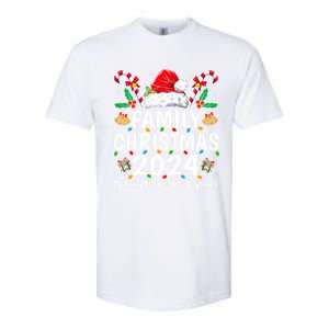 Family Christmas 2024 Matching Squad Santa Elf Funny Xmas Softstyle CVC T-Shirt