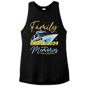 Family Cruise 2024 Sailing Cruising Vacation 2024 Family Vacation Ladies PosiCharge Tri-Blend Wicking Tank