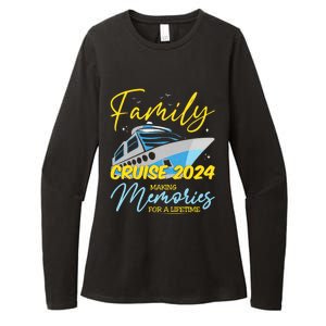 Family Cruise 2024 Sailing Cruising Vacation 2024 Family Vacation Womens CVC Long Sleeve Shirt