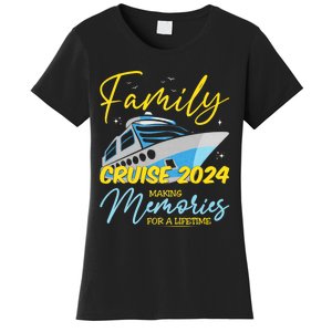 Family Cruise 2024 Sailing Cruising Vacation 2024 Family Vacation Women's T-Shirt