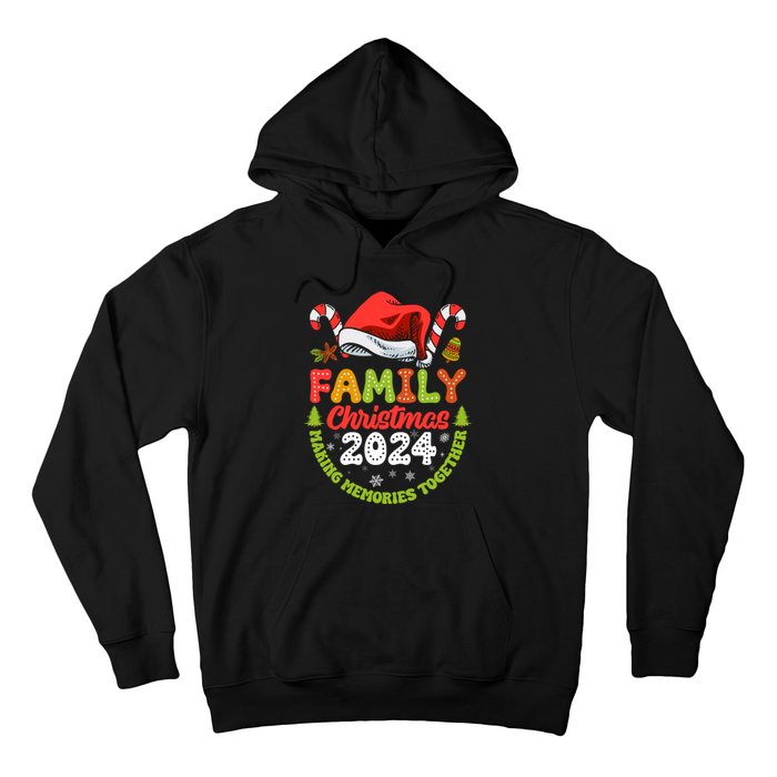 Family Christmas 2024 Matching Outfit Xmas Squad Santa Hoodie