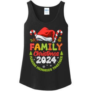 Family Christmas 2024 Matching Outfit Xmas Squad Santa Ladies Essential Tank