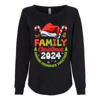 Family Christmas 2024 Matching Outfit Xmas Squad Santa Womens California Wash Sweatshirt