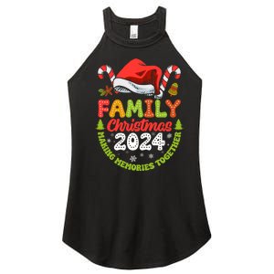 Family Christmas 2024 Matching Outfit Xmas Squad Santa Women's Perfect Tri Rocker Tank