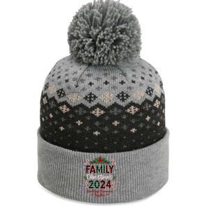 Family Christmas 2024 Group Matching Xmas Squad The Baniff Cuffed Pom Beanie