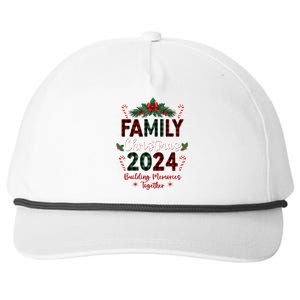 Family Christmas 2024 Group Matching Xmas Squad Snapback Five-Panel Rope Hat