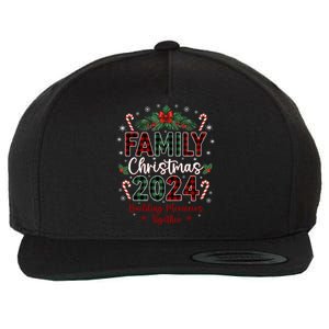 Family Christmas 2024 Group Matching Xmas Squad Wool Snapback Cap