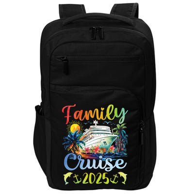Family Cruise 2025 Family Matching Group Vacation Summer Cute Gift Impact Tech Backpack