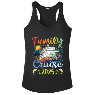 Family Cruise 2025 Family Matching Group Vacation Summer Cute Gift Ladies PosiCharge Competitor Racerback Tank