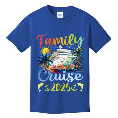 Family Cruise 2025 Family Matching Group Vacation Summer Cute Gift Kids T-Shirt