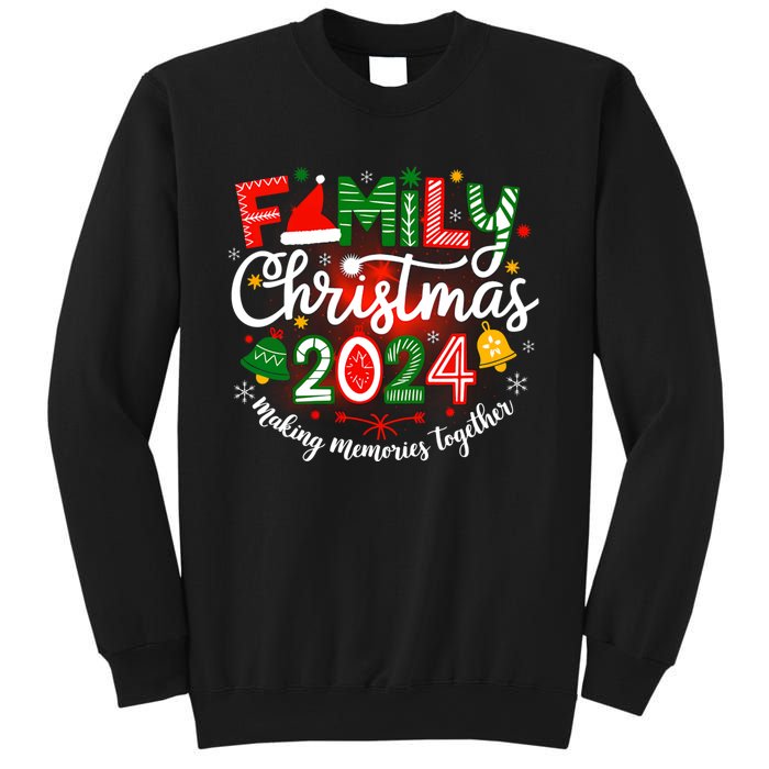 Family Christmas 2024 Matching Squad Santa Elf Funny Xmas Sweatshirt