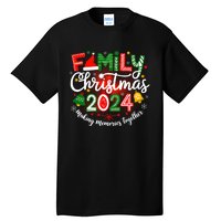 Family Christmas 2024 Matching Squad Santa Elf Funny Xmas Tall T-Shirt