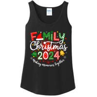 Family Christmas 2024 Matching Squad Santa Elf Funny Xmas Ladies Essential Tank