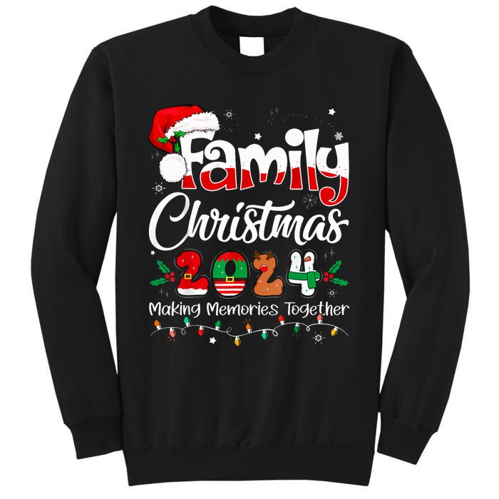 Family Christmas 2024 Matching Outfit Xmas Squad Santa Sweatshirt