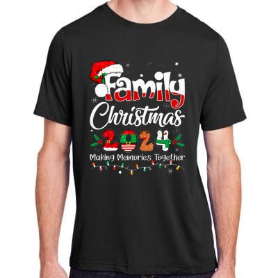 Family Christmas 2024 Matching Outfit Xmas Squad Santa Adult ChromaSoft Performance T-Shirt