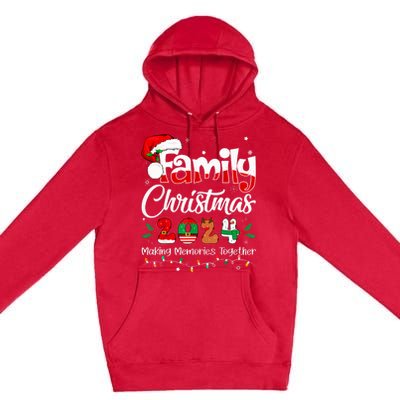 Family Christmas 2024 Matching Outfit Xmas Squad Santa Premium Pullover Hoodie