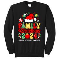 Family Christmas 2024 Matching Squad Santa Funny Xmas Sweatshirt