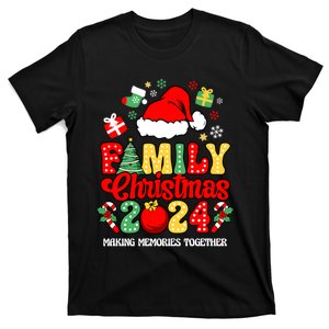 Family Christmas 2024 Matching Squad Santa Funny Xmas T-Shirt