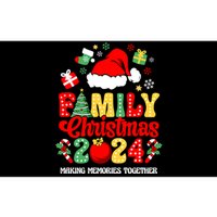 Family Christmas 2024 Matching Squad Santa Funny Xmas Bumper Sticker