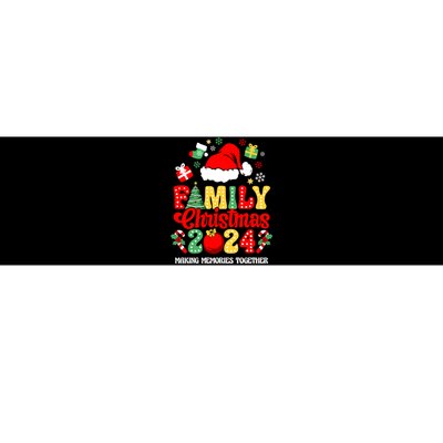 Family Christmas 2024 Matching Squad Santa Funny Xmas Bumper Sticker