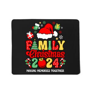 Family Christmas 2024 Matching Squad Santa Funny Xmas Mousepad