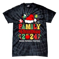 Family Christmas 2024 Matching Squad Santa Funny Xmas Tie-Dye T-Shirt