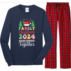 Family Christmas 2024 Making Memories Matching Christmas Long Sleeve Pajama Set