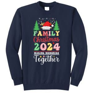 Family Christmas 2024 Making Memories Matching Christmas Tall Sweatshirt