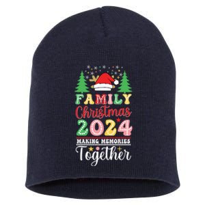 Family Christmas 2024 Making Memories Matching Christmas Short Acrylic Beanie