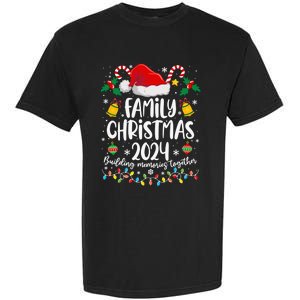 Family Christmas 2024 Group Matching Xmas Squad Garment-Dyed Heavyweight T-Shirt