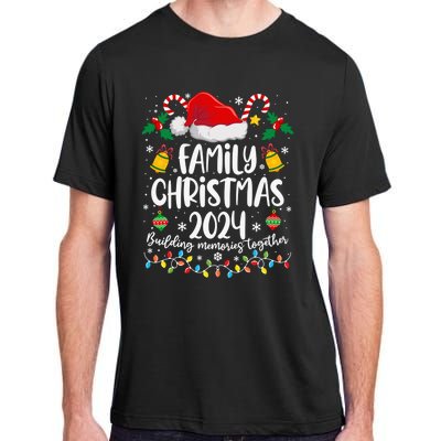 Family Christmas 2024 Group Matching Xmas Squad Adult ChromaSoft Performance T-Shirt