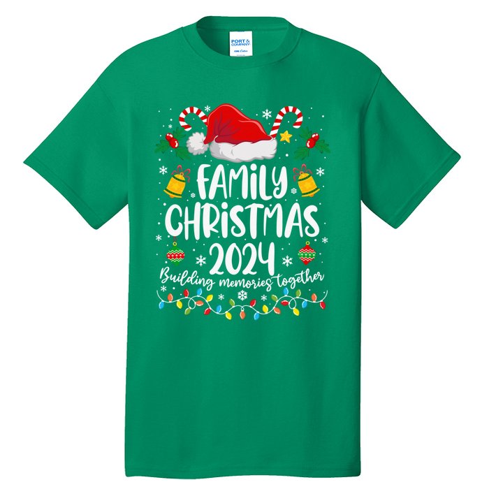 Family Christmas 2024 Group Matching Xmas Squad Tall T-Shirt