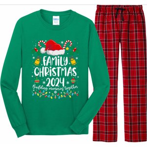 Family Christmas 2024 Group Matching Xmas Squad Long Sleeve Pajama Set