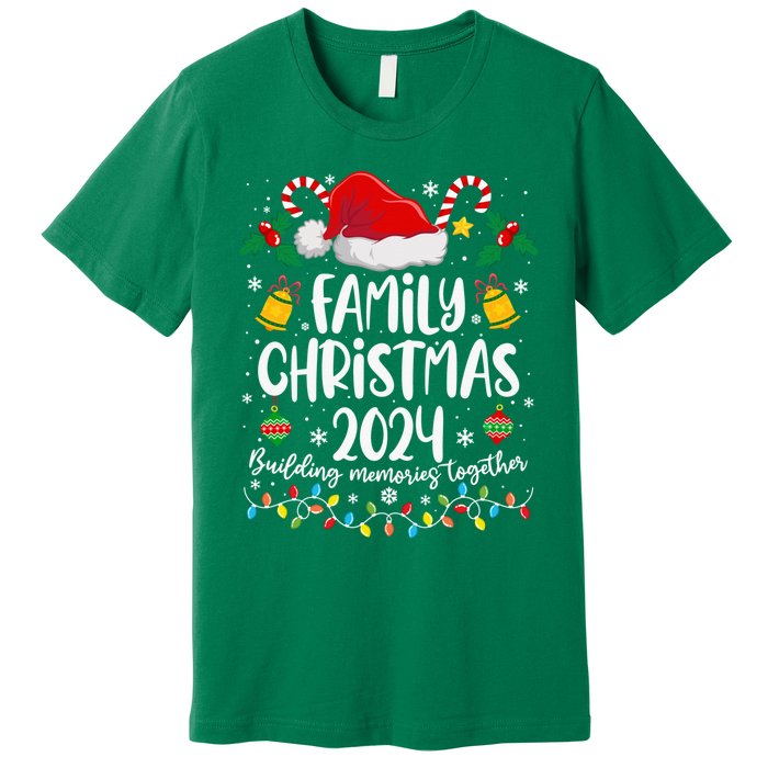 Family Christmas 2024 Group Matching Xmas Squad Premium T-Shirt